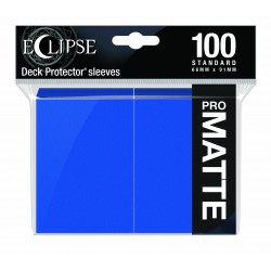 Ultra Pro Sleeve Eclipse Matte - Pacific Blue (100 Sleeves)